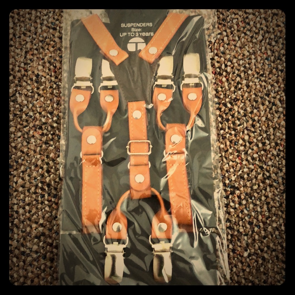 Children’s suspenders. NEW